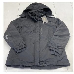 Free Soldier Womens M Black Waterproof Ski Jacket NWT